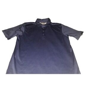 Zero Restriction Tour Series Polo Shirt Short Sleeve Men's Size Large Blue golf